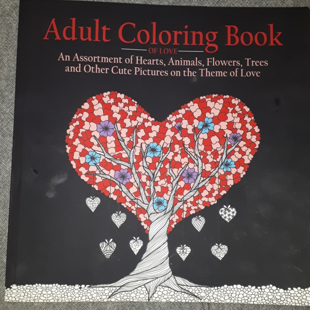 Love Themed - Adult Colouring Book